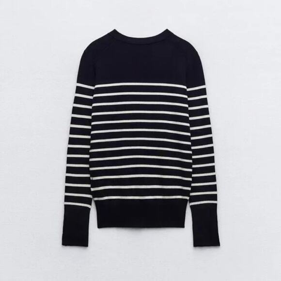 ZARA BASIC KNIT SWEATER - Picture 1 of 6